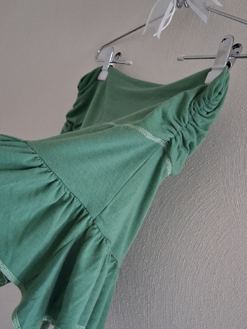 Hollister Mint Green Tube Top with Ruffle Hem - Picture 3 of 7